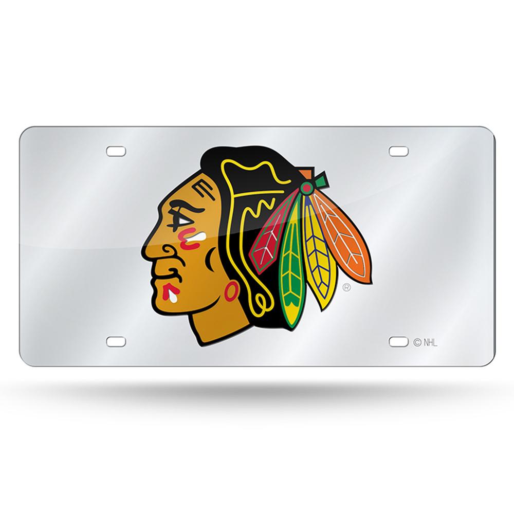 Chicago Blackhawks Nhl Laser Cut License Plate Tag