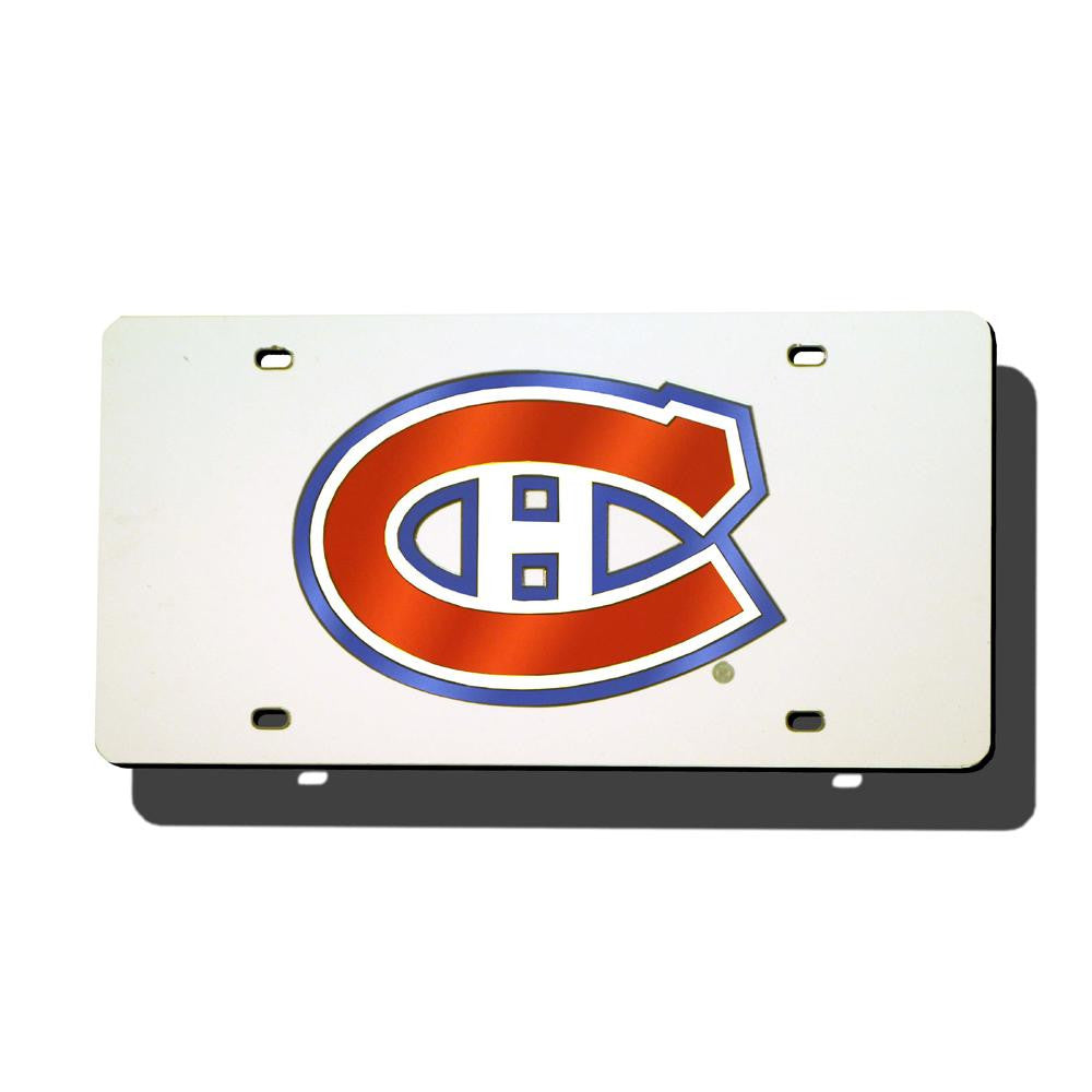 Montreal Canadiens NHL Laser Cut License Plate Cover