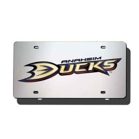 Anaheim Ducks NHL Laser Cut License Plate Cover