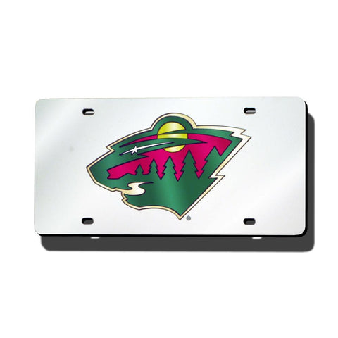 Minnesota Wild NHL Laser Cut License Plate Cover