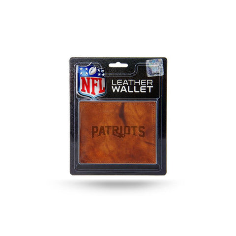 New England Patriots Nfl Manmade Leather Billfold