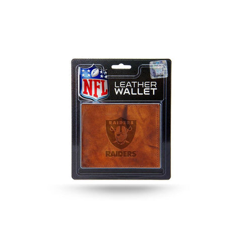 Oakland Raiders Nfl Manmade Leather Billfold