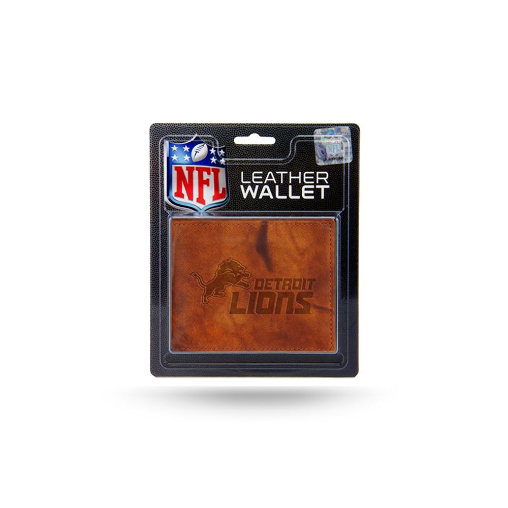 Detroit Lions Nfl Manmade Leather Billfold