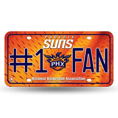 Phoenix Suns Nba Metal Tag License Plate (#1 Fan)