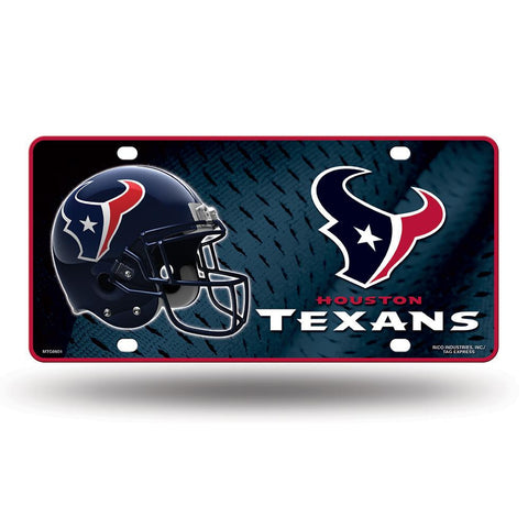 Houston Texans Nfl Metal Tag License Plate