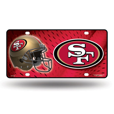 San Francisco 49ers Nfl Metal Tag License Plate