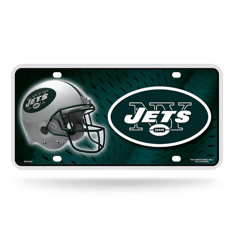 New York Jets Nfl Metal Tag License Plate