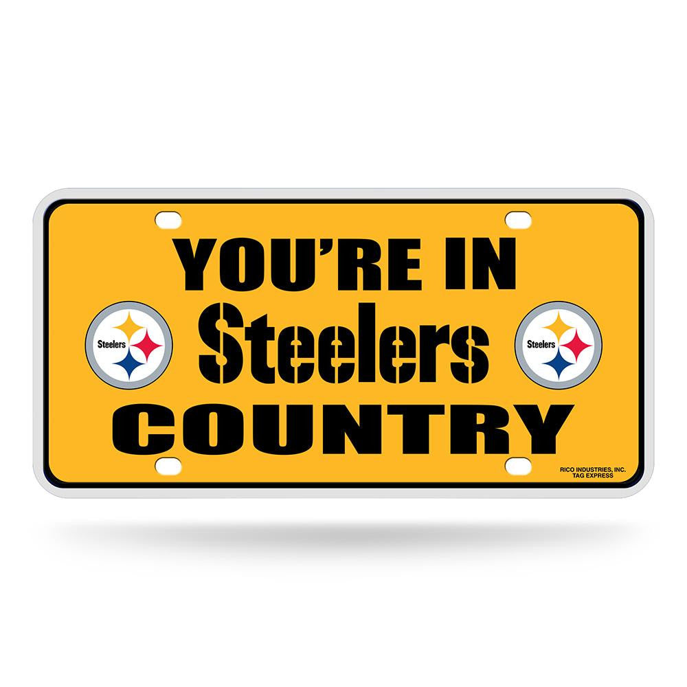 Pittsburgh Steelers Nfl Metal Tag License Plate