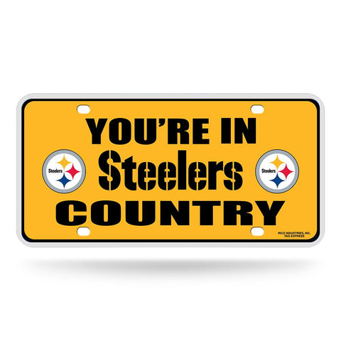 Pittsburgh Steelers Nfl Metal Tag License Plate