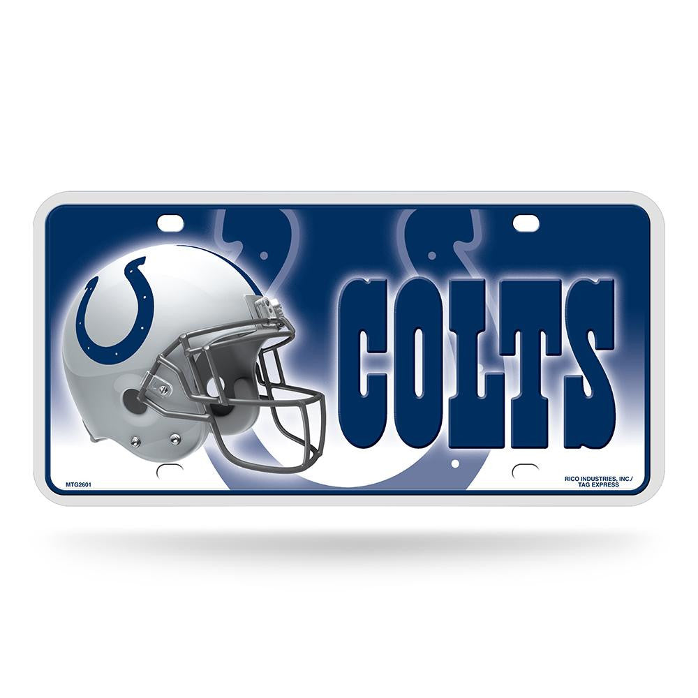 Indianapolis Colts Nfl Metal Tag License Plate