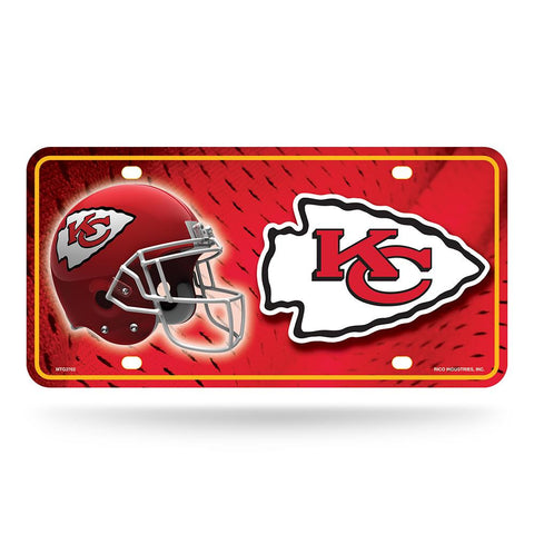 Kansas City Chiefs Nfl Metal Tag License Plate