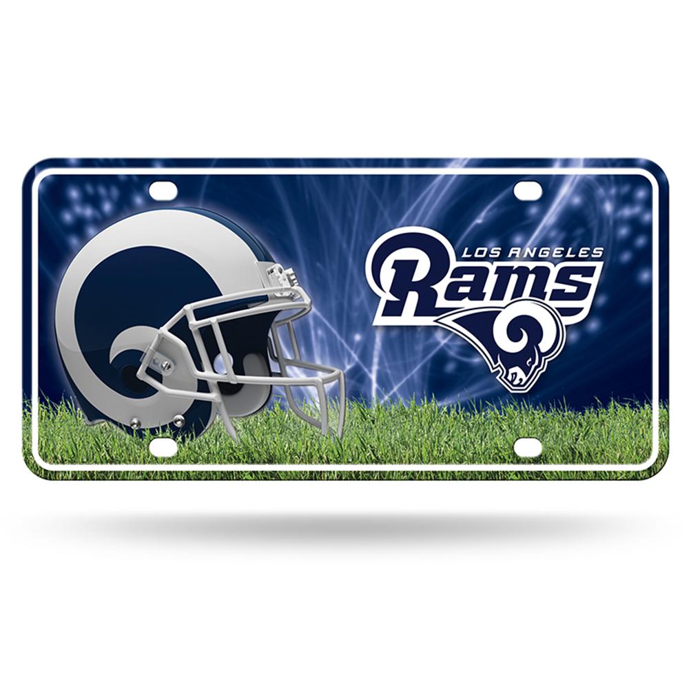 Los Angeles Rams Nfl Metal Tag License Plate