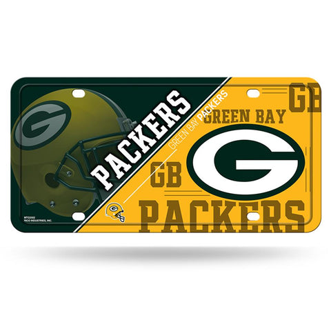 Green Bay Packers Nfl Metal Tag License Plate