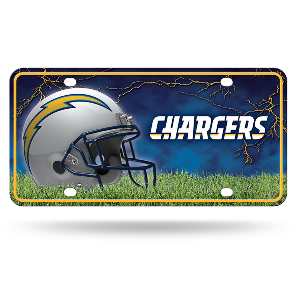 San Diego Chargers Nfl Metal Tag License Plate