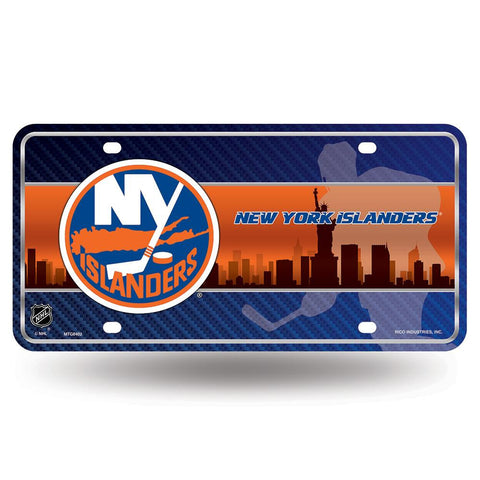 New York Islanders Nhl Metal Tag License Plate