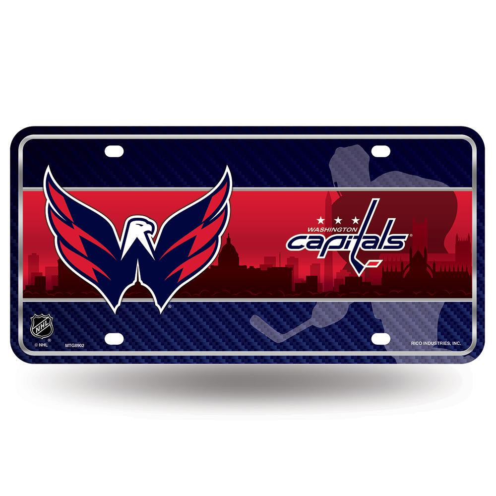 Washington Capitals Nhl Metal Tag License Plate