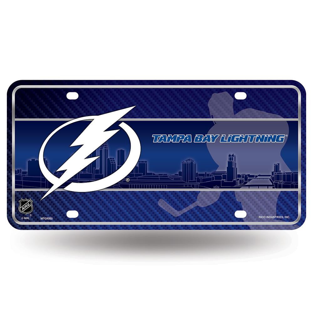 Tampa Bay Lightning Nhl Metal Tag License Plate