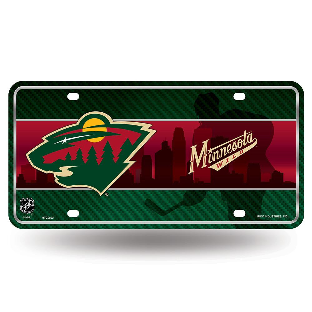 Minnesota Wild Nhl Metal Tag License Plate