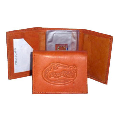 Florida Gators Ncaa Manmade Leather Tri-fold