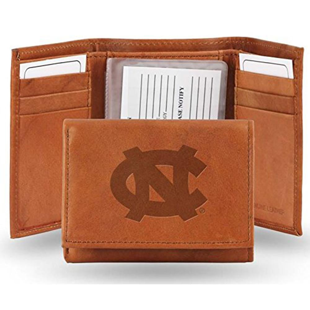 North Carolina Tar Heels Ncaa Manmade Leather Tri-fold