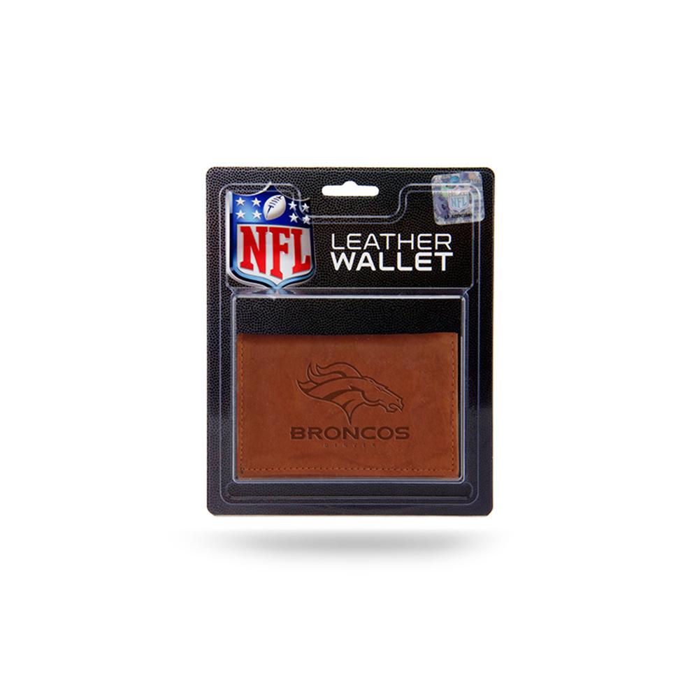 Denver Broncos Nfl Manmade Leather Tri-fold