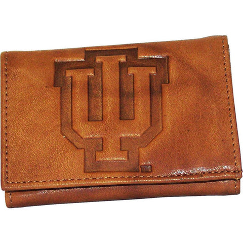 Indiana Hoosiers Ncaa Manmade Leather Tri-fold