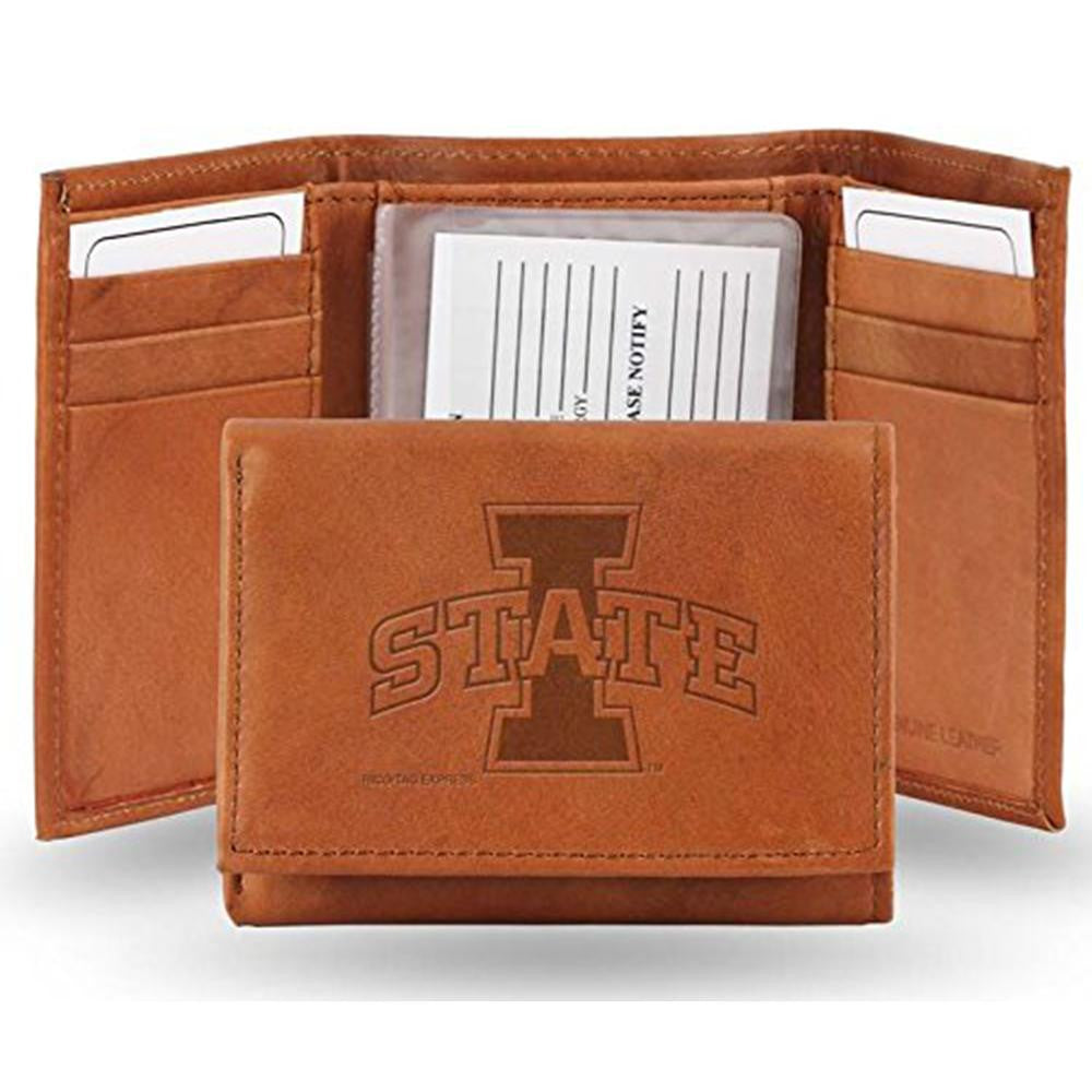 Iowa State Cyclones Ncaa Manmade Leather Tri-fold