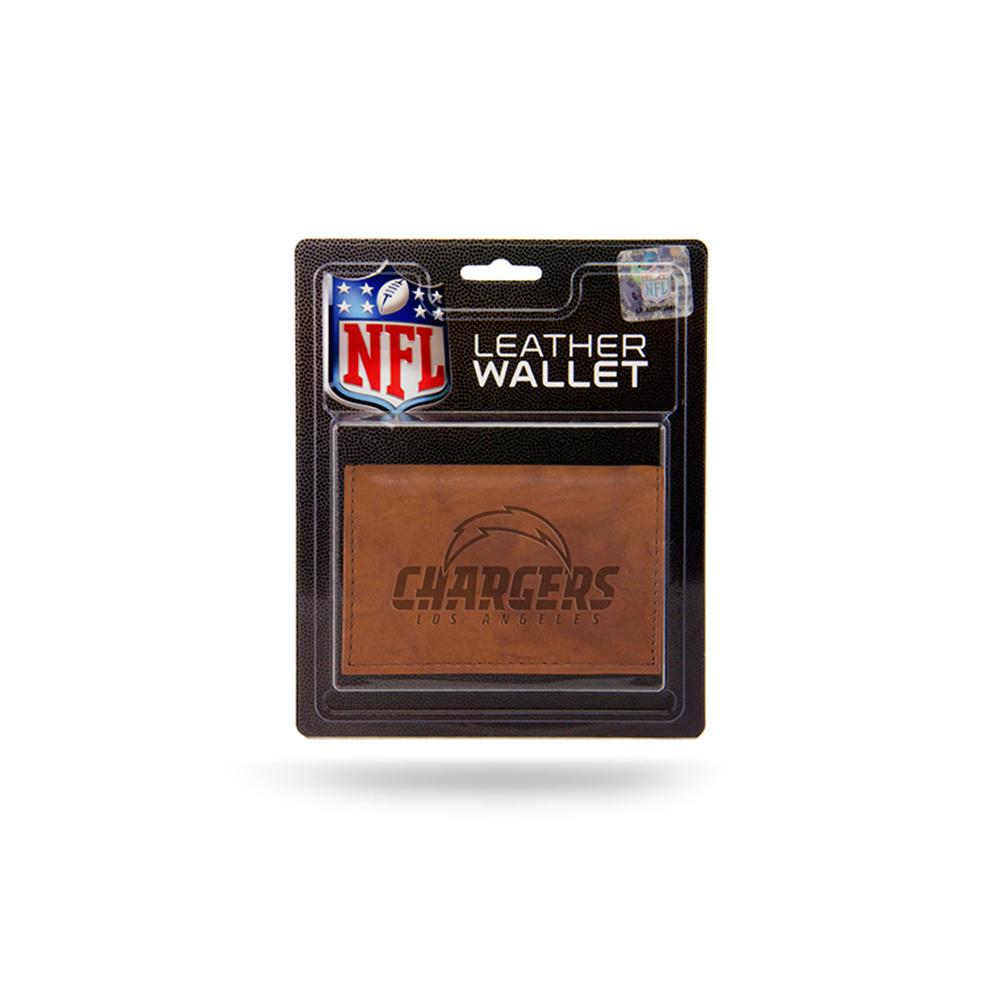 San Diego Chargers Nfl Manmade Leather Tri-fold