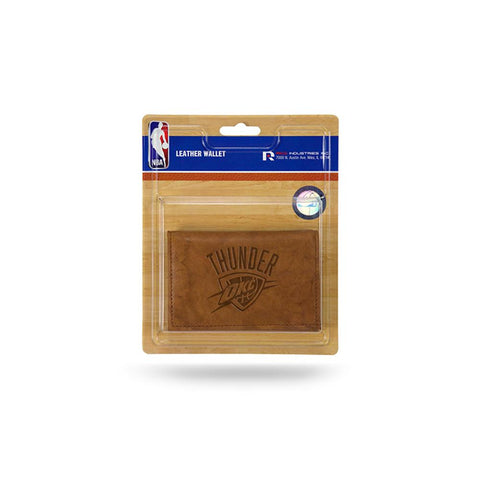 Oklahoma City Thunder Nba Manmade Leather Tri-fold