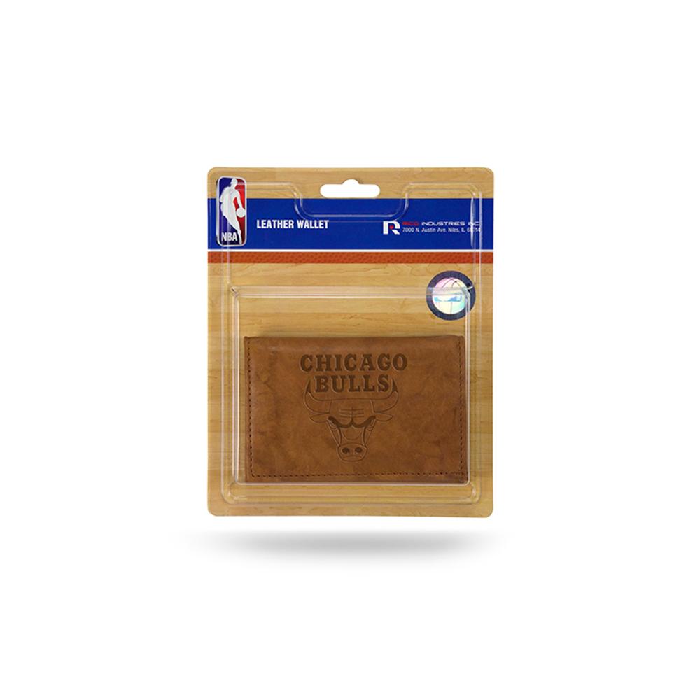 Chicago Bulls Nba Manmade Leather Tri-fold