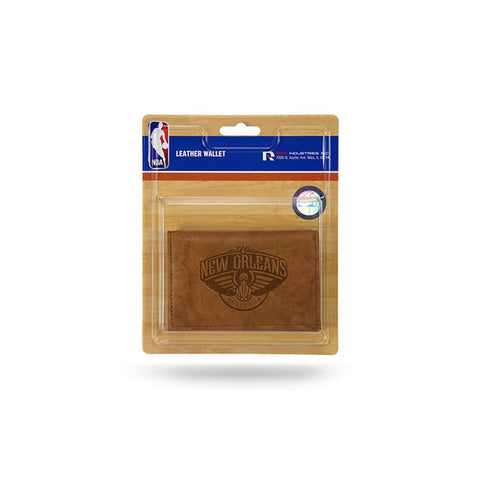 New Orleans Pelicans Nba Manmade Leather Tri-fold