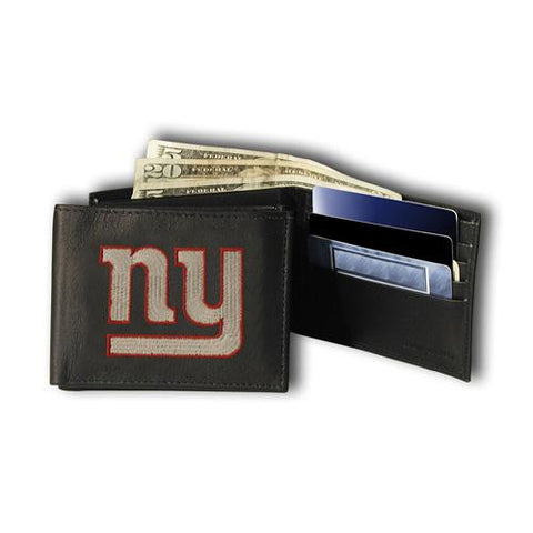 New York Giants NFL Embroidered Billfold Wallet