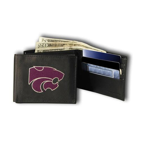 Kansas State Wildcats Ncaa Embroidered Billfold Wallet