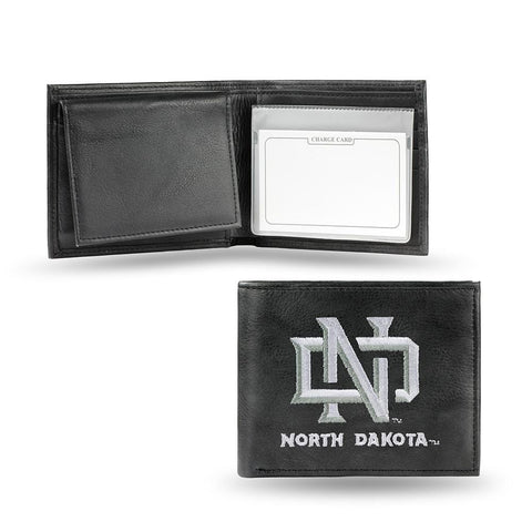 North Dakota Fighting Sioux Ncaa Embroidered Billfold Wallet