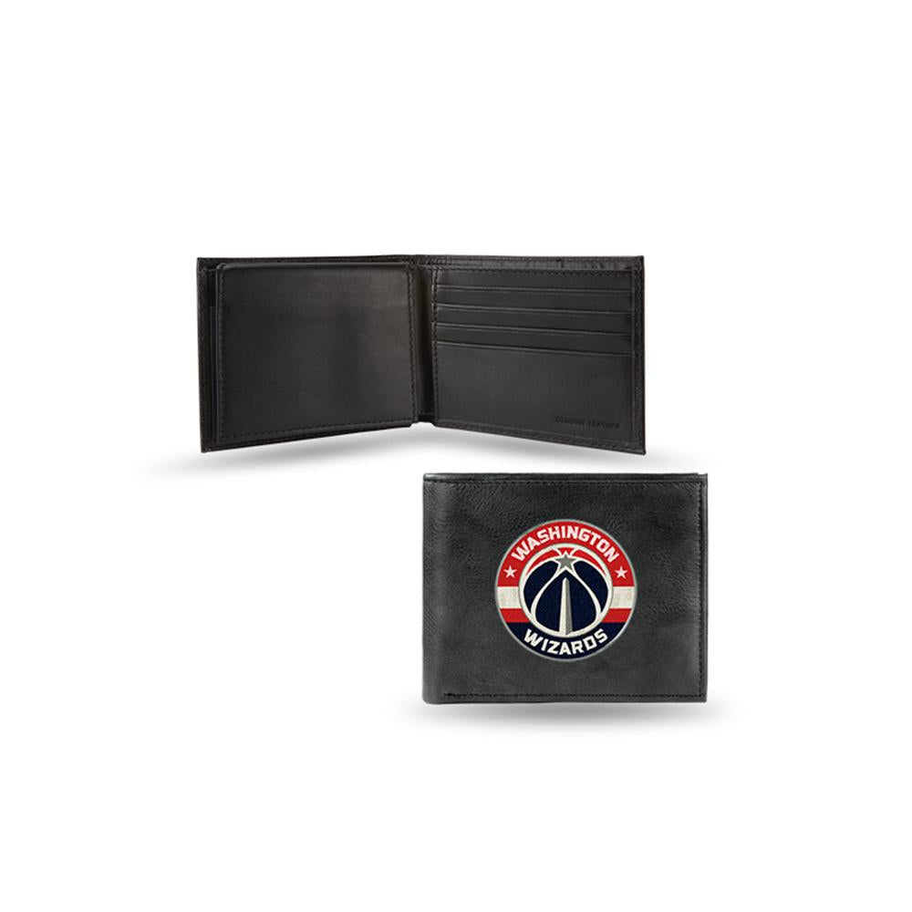 Washington Wizards Nba Embroidered Billfold Wallet