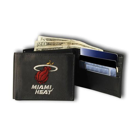 Miami Heat NBA Embroidered Billfold Wallet