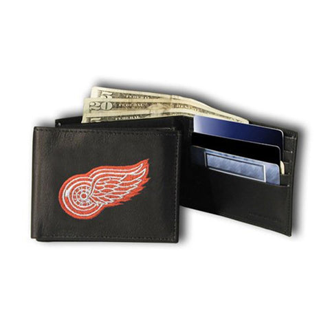 Detroit Red Wings  Embroidered Billfold Wallet