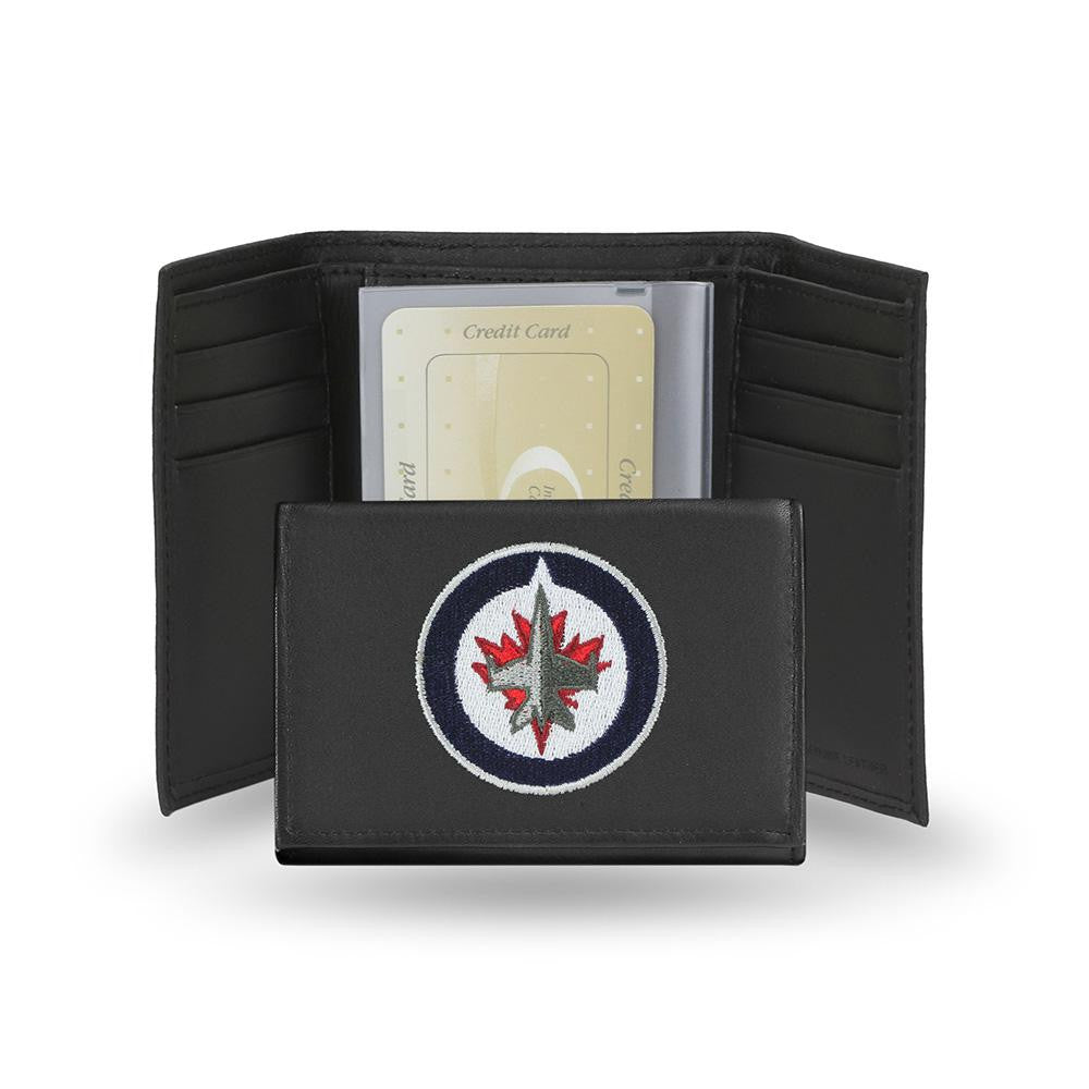 Winnipeg Jets  Embroidered Trifold Wallet