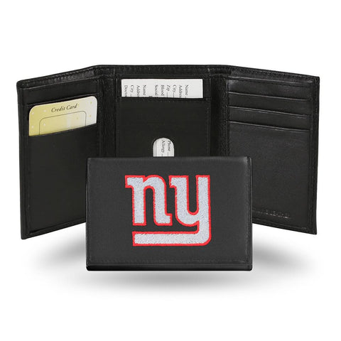 New York Giants  Embroidered Trifold Wallet