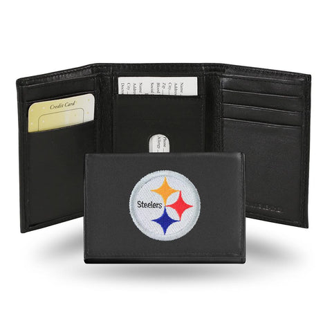 Pittsburgh Steelers  Embroidered Trifold Wallet