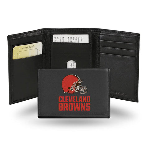 Cleveland Browns  Embroidered Trifold Wallet