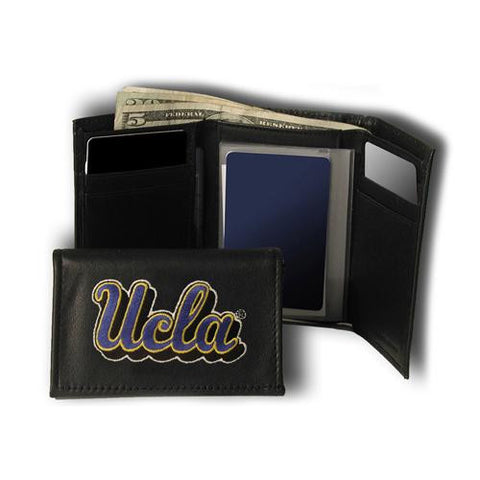 Ucla Bruins Ncaa Embroidered Trifold Wallet