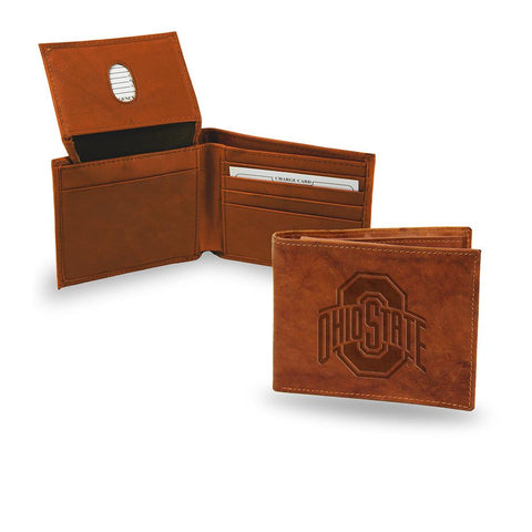 Ohio State Buckeyes  Embossed Leather Billfold