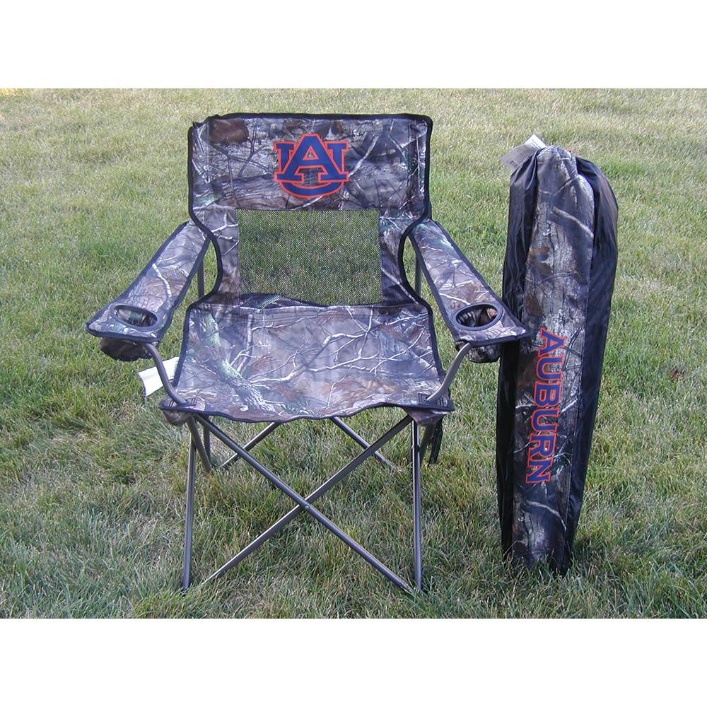 Auburn Tigers Ncaa Ultimate "real Tree" Camo Adult Tailgate Chair