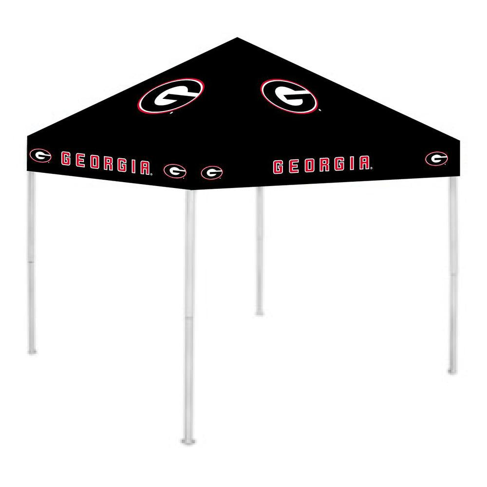 Georgia Bulldogs Ncaa Ultimate Tailgate Canopy (black) (9x9)