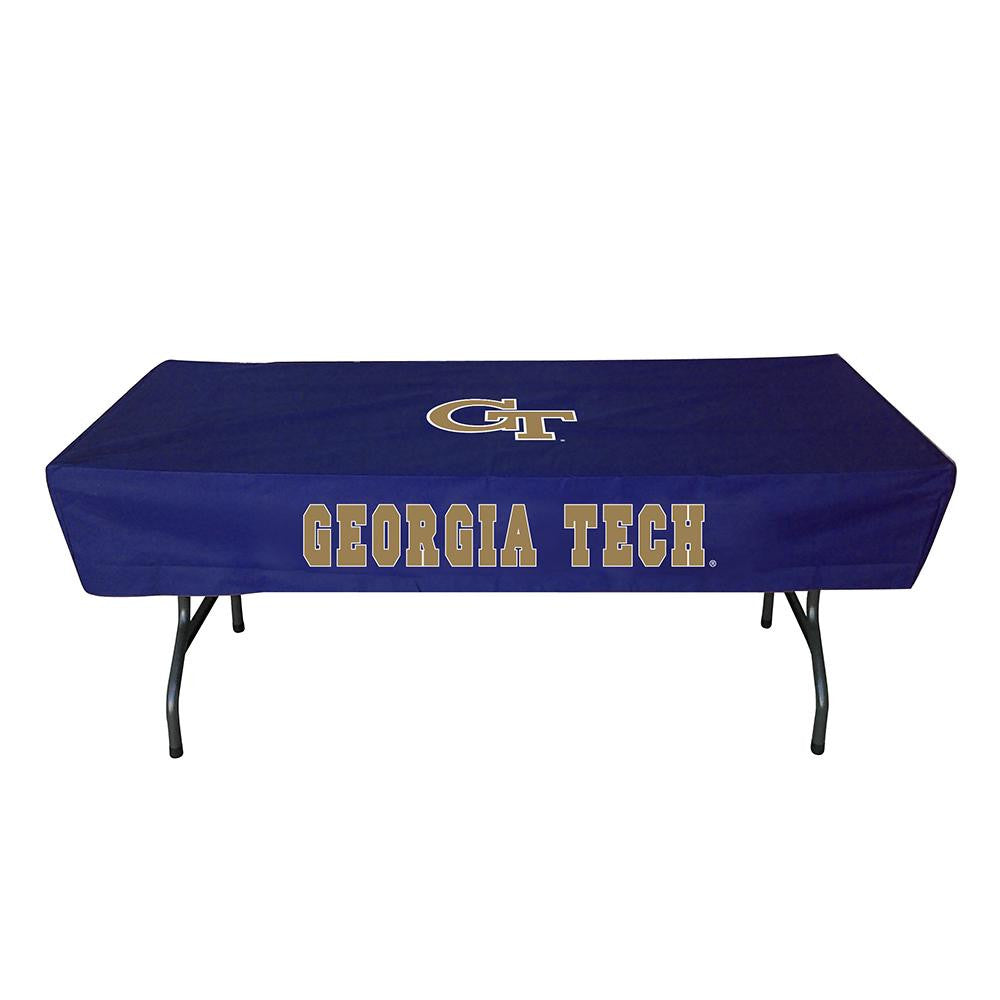 Georgia Tech Yellowjackets Ncaa Ultimate 6 Foot Table Cover