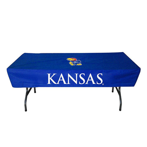 Kansas Jayhawks Ncaa Ultimate 6 Foot Table Cover