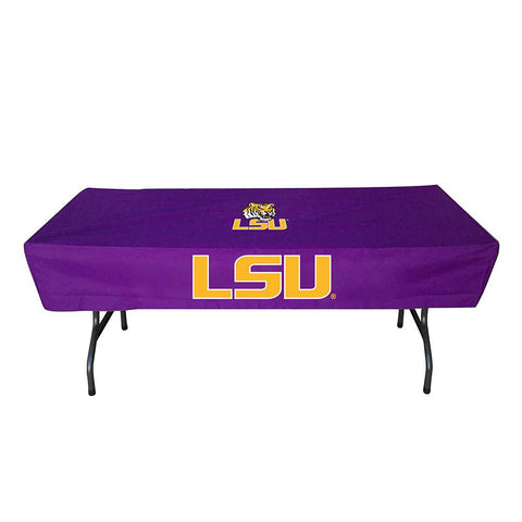 Lsu Tigers Ncaa Ultimate 6 Foot Table Cover