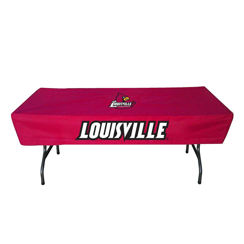 Louisville Cardinals Ncaa Ultimate 6 Foot Table Cover