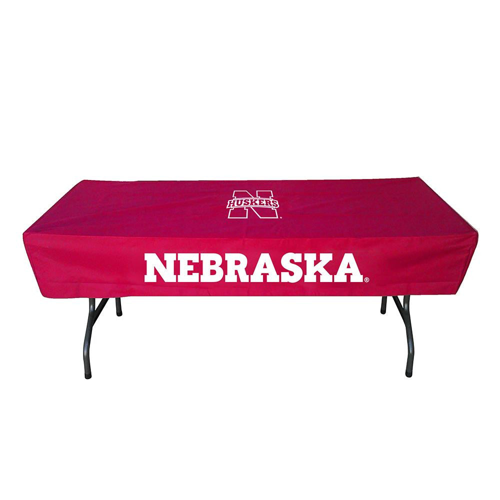 Nebraska Cornhuskers Ncaa Ultimate 6 Foot Table Cover